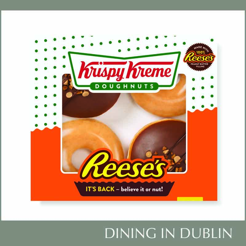 Time To Go Nuts Krispy Kreme Launches A Limited Edition Reeses Peanut Butter Doughnut 2306